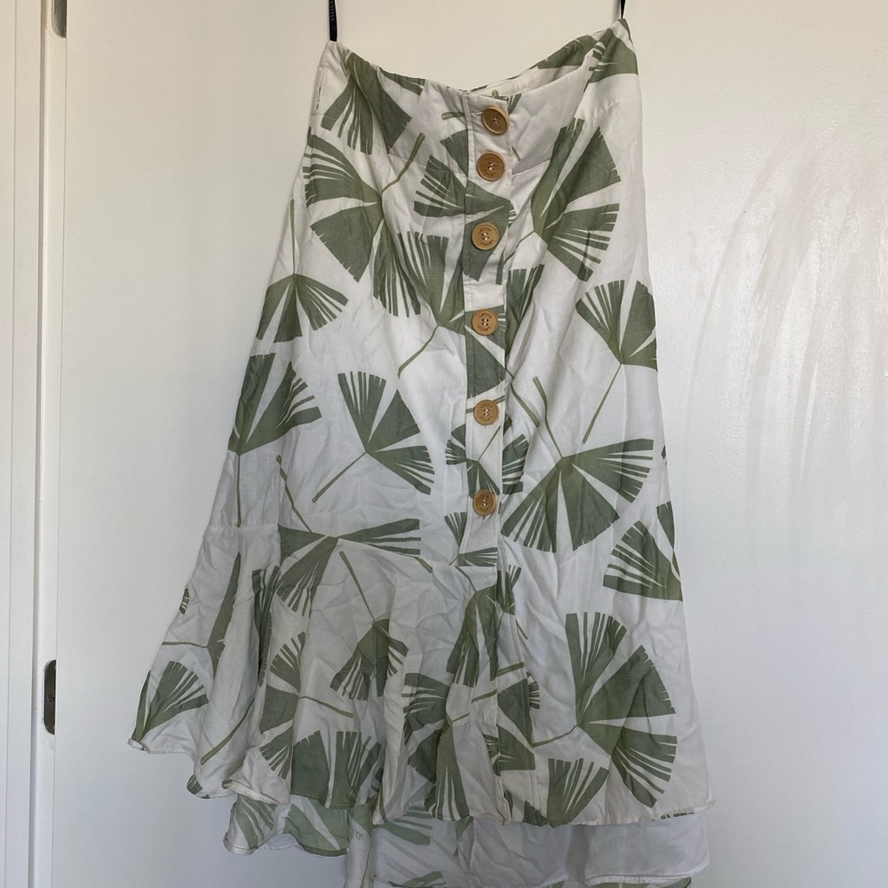 Colombian lead print skirt size L